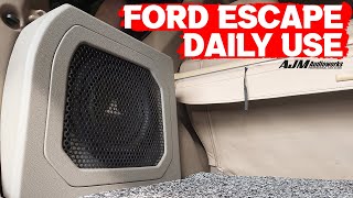 LUAR BIASA!! AUDIO DENGAN LOOK OEM TERPASANG DI FORD ESCAPE! GIMANA HASIL SUARANYA YA?