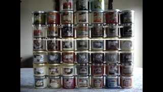 Bath and Body Works Candle Haul Review- 2013 FALL TEST SCENT CANDLES/COLLECTION 7-24-2013