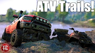 SnowRunner: Hidden ATV TRAILS in NEW North Carolina DLC Maps!