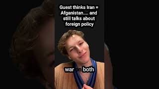 Guest Does not even know what Iran Is