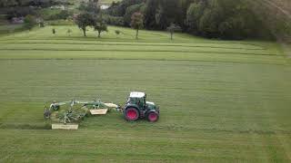 Grünlandarbeiten / 2x Fendt mit Krone