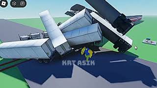 Train crash compilation roblox part 1.