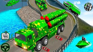 Army Vehicle Transporter Truck Simulator : Army Games #Gameplay #05