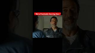 " We're Practically Starving Here " #shorts #funnyshorts #negan #thewalkingdead