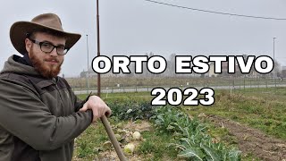 Iniziamo i lavori per l'ORTO ESTIVO 2023