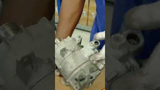 ✅DIS ASSEMBLE OF COMPRESSOR FOR TOTOTA HILUX 2015 MODEL. #mechanic #short #shorts #shortvideo