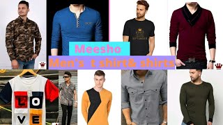 meesho # men's shirts & T-shirts, collection # low prices & budget friendly, Revathi Nagesh...