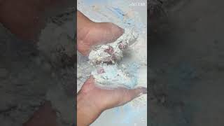 shorts Reformed Gym Chalk Crushing and Shaving Pastel Color 13 ASMR