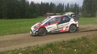 Kris Meeke Rally Finland 2019 test Toyota Yaris WRC