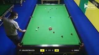 AMBROSIAN SNOOKER - REG. FIBIS LOMBARDIA CAT. A 2020/21 - P. VALENTINUZZI vs L. ORRU'