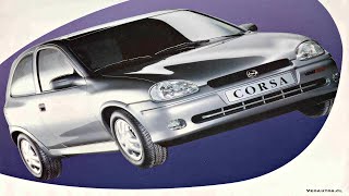 Opel Corsa B GSi Brochure 1993