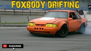 Ford Mustang Foxbody Drifting - Brew City Banger V2 - Milwaukee Mile