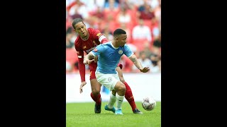 GABRIEL JESUS,  THE PLAYER WHO NEARLY DRIBBLED PAST WORLD'S BEST DEFENDER VIRGIL VAN DIJK.