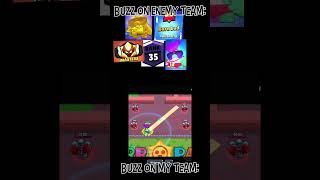 Buzz on my team #brawlstars #shorts #supercell