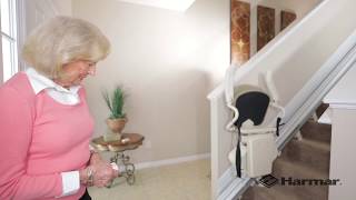 Harmar Stairlift Folding Rail