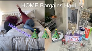 HOUSE PROGRESS 2022 | Ep.3 Pt.3 | Mattress | Home Bargains Haul for Christmas 🎄