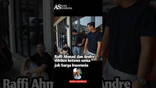 Raffi Ahmad ketawa melihat Surya dan Andre