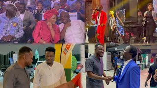 Watch the Arrival of Samira Bawumia, J.A KUFFOUR, Asamoah Gyan, and Celebrities @ DKY comedy Night