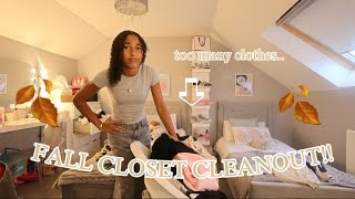 FALL CLOSET CLEANOUT!!