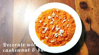 Gajar/Carrot ka halwa recipe। गाजर का हलवा बनाने की विधी। Winter recipe। Quick & delicious dish।