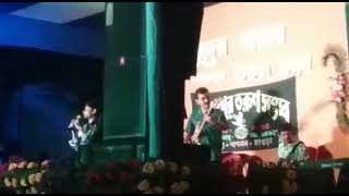 Teri Deewani - Kailash Kher | Live singing on stage by Shreyan || Saptasur