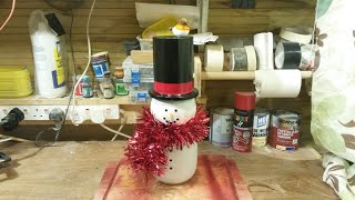 Making a large snowman