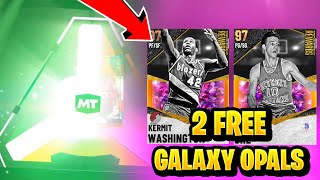 WE GOT AN OPAL!! 1 HOUR TRIPLE THREAT CHALLENGE FOR 2 FREE GALAXY OPALS NBA 2K21 MYTEAM