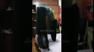 Long Hair Expose | #shortsvideo #longhair #longhairponytail #longhairasian  #domesticlonghair