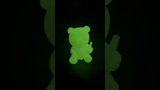 GLOW IN THE DARK TED THE BEAR HOLDING A BEER BOTTLE! WATCH TILL THE END! 👀 #3dprinting