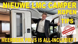 Primeur presentatie LMC HYMER Tourer 730 G Review Meerbeek Caravans & Campers met € 12099,= voordeel