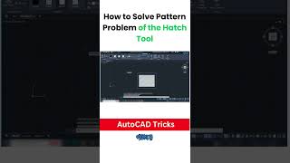 How to Solve Pattern Problem of the Hatch Tool in AutoCAD | Gobeshona  #autocadtricks