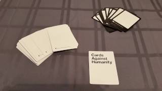 How to make your own custom Cards Against Humanity