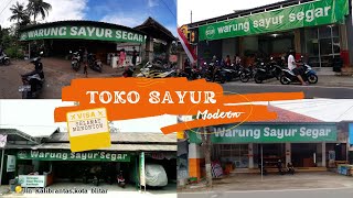 Toko Sayur Ala Supermarket | Toko Sayur Modern | Harga terjangkau tetap mengikuti harga pasar 😱