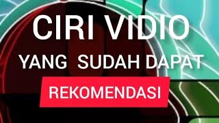 ciri ciri Vidio yang mendapatkan rekomendasi dari YouTube