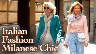 Milan Street Fashion 2024: Inspiring Spring Outfits and Chic Style from Milan's Fashionable Streets