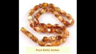 Amber Islamic Prayer Beads - Pure Gemstone Baltic Amber From Poland