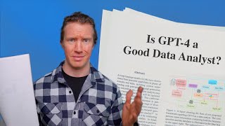 Study: GPT-4 outperforms Data Analysts