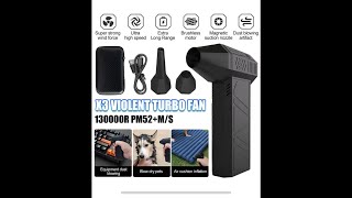 X3 Mini Turbo Fan for your car 🚙 cleaning review