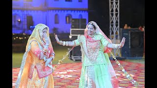 Best mother and daughter rajputi dance ever.