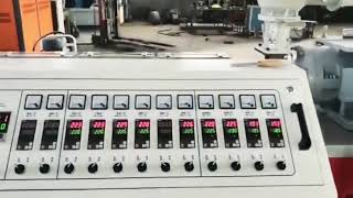 PP/PET strip belt machine test running