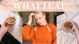 WHAT I EAT IN A DAY & WHIPPED COFFEE HACK | EMILY ROSE