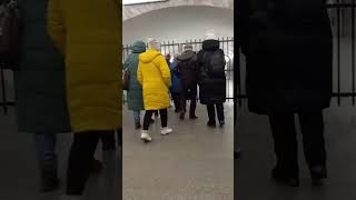 Открытие метро Московская. Санкт-Петербург 6:30