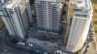 Drone mostra a evolução da obra do Residencial Real Bothanic - Águas Claras