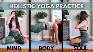 20 Minute Holistic Yoga For Your Mind, Body, Soul! | Holistic yoga practice for your entire being