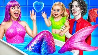 Poor Pregnant Mermaid In a Rich Vampire Family! How To Become a Vampire