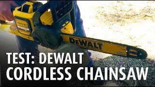 RESEARCH REPORT UPDATE: DeWalt cordless chainsaw