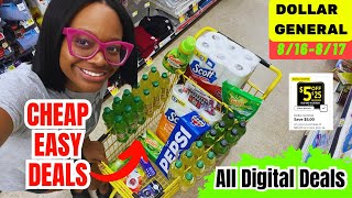 Dollar General Cheap Deals + $5 Off $25 Saturday Deals | $0.83 each for $25 in products!