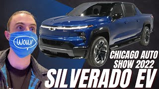 Chicago Auto Show 2022 - We find the Chevy Silverado EV! (4K)