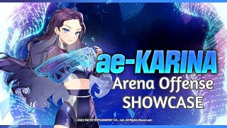 Epic Seven | ae-Karina Arena Offense Showcase.. (ft. Crazy Countering Belian)