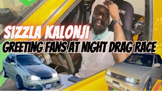 Sizzla Kalonji Greeting Fans @ Night Drag Race 🇯🇲 & More